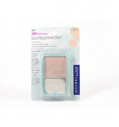 MAYBELLINE PURE POWDER POLVO ACABADO MATE 610 LIGHT 11 g