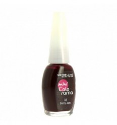 MAYBELLINE MINI COLORAMA ESMALTE 33 BERRY JAM 7,5 ml MAYBELLINE MINI COLORAMA ESMALTE 33 BERRY JAM 7,5 ml