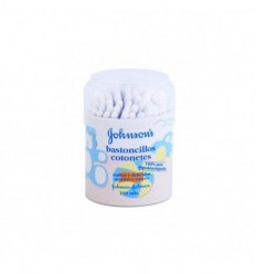 JOHNSONS BASTONCILLOS 100% PURO ALGODÓN 100 UNIDADES