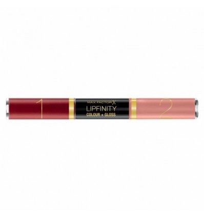 MAX FACTOR LIPFINITY COLOUR + GLOSS 660 INFINITE RUBY 2 x 3 ml