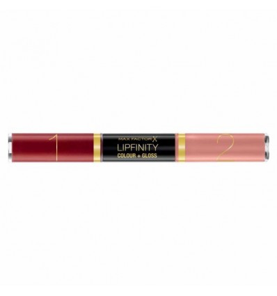 MAX FACTOR LIPFINITY COLOUR + GLOSS 660 INFINITE RUBY