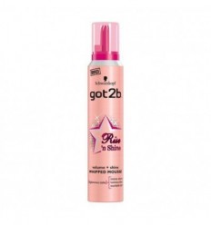 SCHWARZKOPF GOT 2B RISE´N SHINE BODY+GLOSS WHIPPED MOUSSE 200 ml SCHWARZKOPF GOT 2B RISE´N SHINE BODY+GLOSS WHIPPED MOUSSE 200 ml
