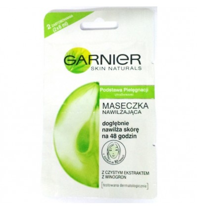 GARNIER MASCARILLA FACIAL HIDRANTACIÓN PROFUNDA 2 X 6 ml