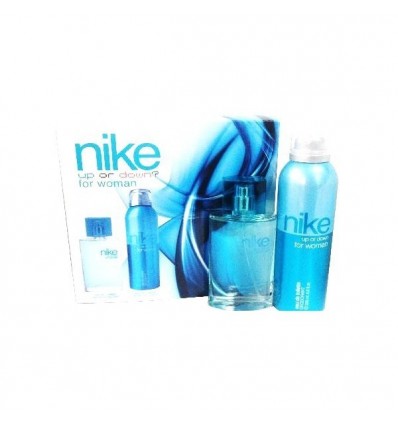 NIKE UP OR DOWN FOR WOMAN EDT 75 ml SPRAY + DEO SPRAY 200 ml