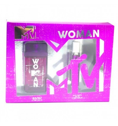 MTV WOMAN EDT 75 ml SPRAY + EDT roll-on 20 ml