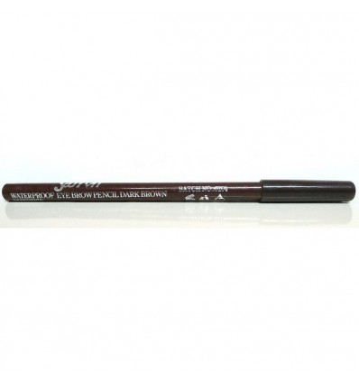 SAFFRON WATERPROOF EYE BROW PENCIL DARK BROWN