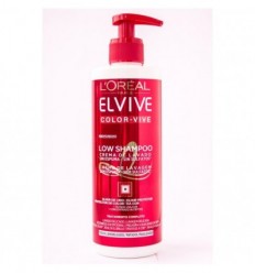 ELVIVE LOW SHAMPOO COLOR VIVE CREMA DE LAVADO CABELLO TEÑIDO SENSIBILIZADO 400 ml