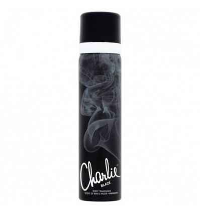 CHARLIE BLACK BODY FRAGANCE 75 ml SPRAY