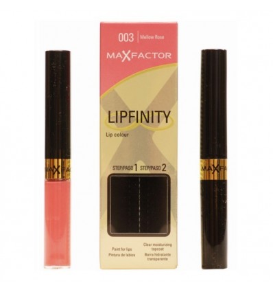 MAX FACTOR LIPFINITY LIP COLOR DUO 003 MELLOW ROSE 2,3 ml y 1,9 g