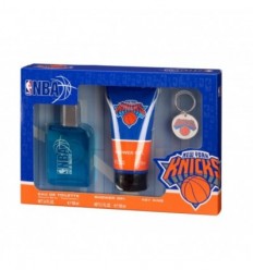 NBA NEW YORK KNICKS EDT 100 ml SPRAY + GEL 150 ml + LLAVERO MEN