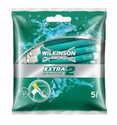 WILKINSON SWORD EXTRA 2 SENSITIVE 5 UNIDADES