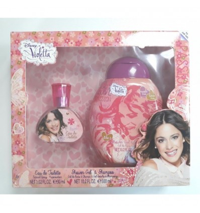 VIOLETTA de Disney EDT 30 ml + GEL & CHAMPÚ 300 ml