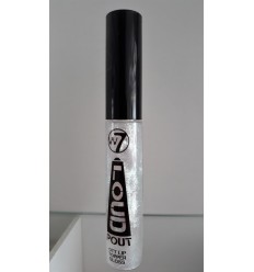 W7 LOUD POUT LIP TOPPER GLOSS - SMITTEN KITTEN 7 ml BRILLO IRIDISCENTE CON PIGMENTOS PLATEADOS