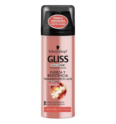 GLISS FUERZA Y RESISTENCIA EFECTO CALOR CABELLO DÉBIL SIN VITALIDAD 150 ml