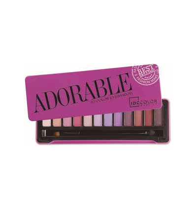 IDC color ADORABLE paleta sombra de ojos 12 Color