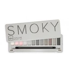 IDC COLOR, Sombra de ojos Smoky varios tonos gris -12 colores