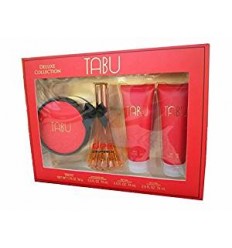 TABU ESTUCHE EDT 74 ml vapo + GEL ducha 75 ml + Body milk 75 ml + polvos de talco