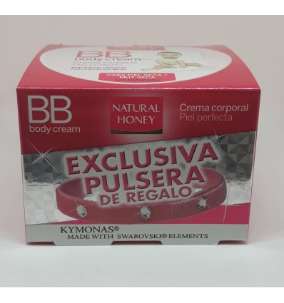 NATURAL HONEY BB BODY CREAM P/SECA 250 ml + PULSERA