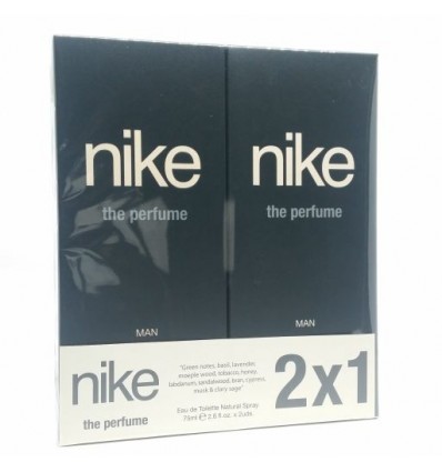 NIKE THE PERFUME EAU DE TOILETTE HOMBRE DUPLO 2X75 ML VAPORIZADOR