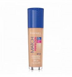 RIMMEL MATCH PERFECTION SPF 20 300 SAND MAQUILLAJE FLUIDO 30 ML