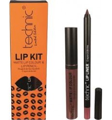 TECHNIC LIP KIT MATTE OH SO WICKED ROJO DE LABIOS LÍQUIDO + DELINEADOR Ref. 28612 TECHNIC LIP KIT MATTE OH SO WICKED ROJO DE LABIOS LÍQUIDO + DELINEADOR Ref. 28612