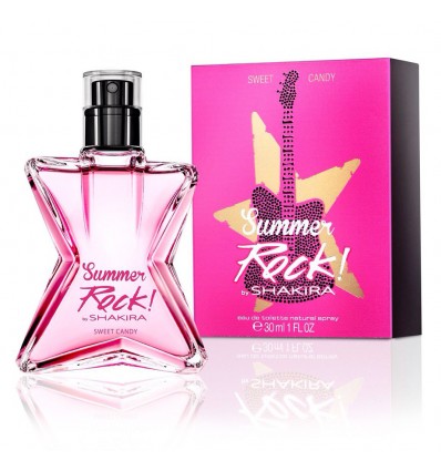 SHAKIRA SUMMER ROCK SWEET CANDY EDT 30 ML SPRAY WOMAN