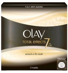 OLAY TOTAL EFFECTS PACK 3 MASCARILLAS FACIALES