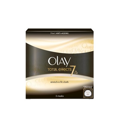 OLAY TOTAL EFFECTS PACK 3 MASCARILLAS FACIALES