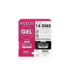 ASTOR 107 gel manicure pack duo esmaltes de uña 6 ml + 6 ml ASTOR 107 gel manicure pack duo esmaltes de uña 6 ml + 6 ml