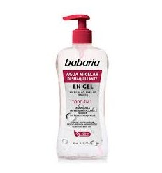 BABARIA AGUA MICELAR DESMAQUILLANTE EN GEL 400 ml