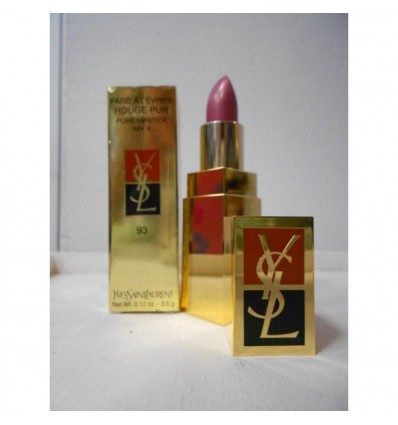 YVES SAINT LAURENT FARD A LEVRES PURE LIPSTICK 93 ROSE INDIEN 3.5 g