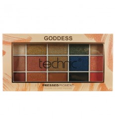 TECHNIC GODDESS PALETA 15 COLORES DE PIGMENTOS PRENSADOS 30 g Ref. 29548