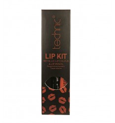 TECHNIC LIP KIT SPICED PUMPKIN LABIAL LÍQUIDO METAL 7,5 ml + LÁPIZ 1,2 g Ref. 29619
