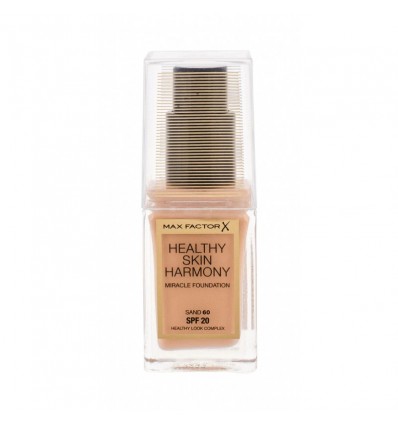 MAX FACTOR HEALTHY SKIN HARMONY MAQUILLAJE FLUIDO SPF20 60 SAND 30 ML