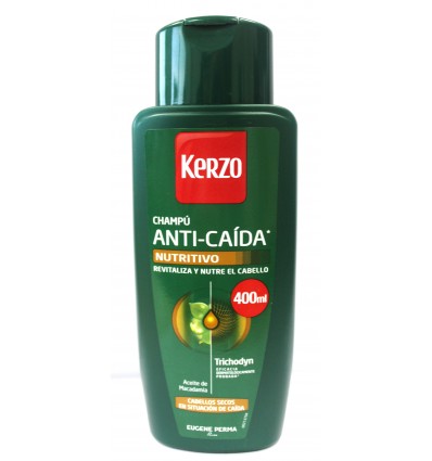 KERZO Champú anticaida 400 ml cab secos NUTRITIVO