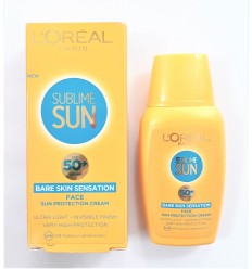 L'ORÉAL SUBLIME SUN CREMA PROTECCIÓN SOLAR FACIAL SPF 50+ ULTRA LIGHT 50 ML