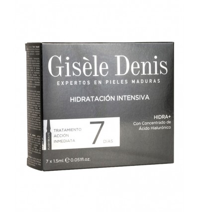 GISÈLE DENIS HIDRATACIÓN INTENSIVA 7 DÍAS 7 AMPOLLAS 1.5 ml