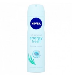 NIVEA ENERGY FRESH 48H LEMONGRASS 0% ALCOHOL DESODORANTE SPRAY 150 ml
