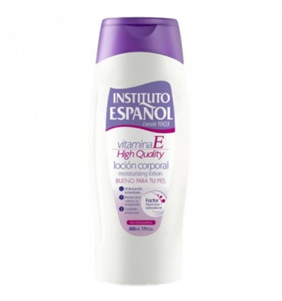 INSTITUTO ESPAÑOL LOCIÓN CORPORAL VITAMINA E 500 ml