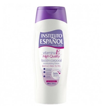 INSTITUTO ESPAÑOL LOCIÓN CORPORAL VITAMINA E 500 ml