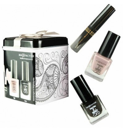 Max Factor Lata + Mini Masterpiece Mascara Black + Mini Nailfinity Boji + Mini Nailfinity Onyx