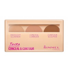 RIMMEL INSTA CONCEAL & CONTOUR PALETTE 020 MEDIUM 8.4 g