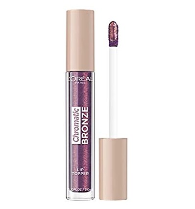 LOREAL CHROMATIC BRONZE LIP TOPPER 03 PUPLE FIZZ