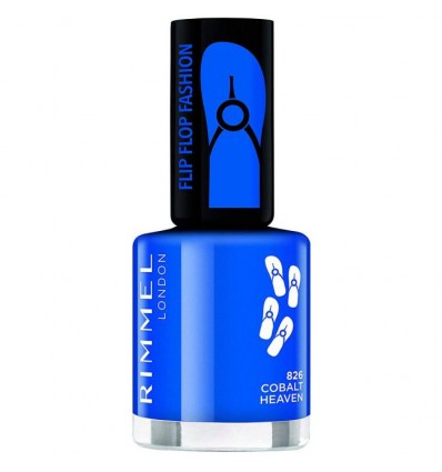 RIMMEL FLIP FLOP FASHION 826 COBALT HEAVEN ESMALTE DE UÑAS