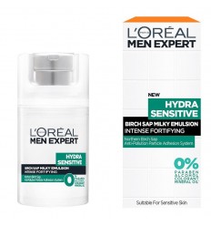 L'OREAL MEN EXPERT HYDRA SENSITIVE LECHE HIDRATANTE SAVIA DE ABEDUL 50 ML